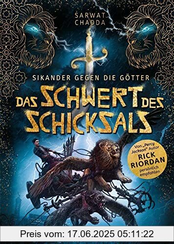 Binding : Gebundene Ausgabe, Edition : 1, Label : Ravensburger Verlag GmbH, Publisher : Ravensburger Verlag GmbH, medium : Gebundene Ausgabe, numberOfPages : 512, publicationDate : 2022-04-01, authors : Sarwat Chadda, translators : Leo Strohm, publishers : Rick Riordan, ISBN : 3473408743
