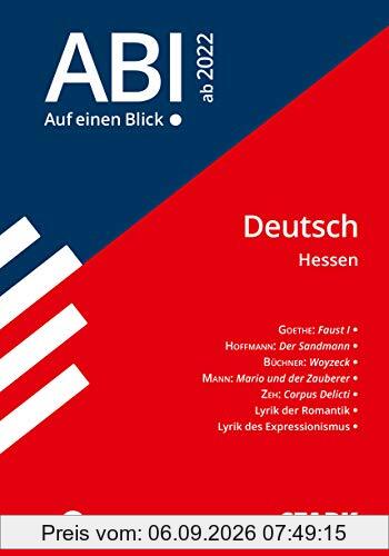 STARK Abi - auf einen Blick! Deutsch Hessen 2022 (STARK-Verlag - Auf einen Blick!)
