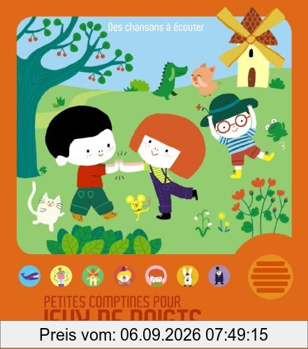 Petites comptines pour jeux de doigts