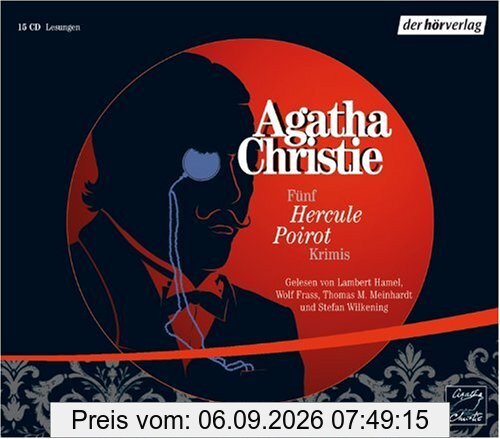 Fünf Hercule-Poirot-Krimis