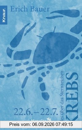 Alles über das Sternzeichen Krebs: 22.06 - 22.07