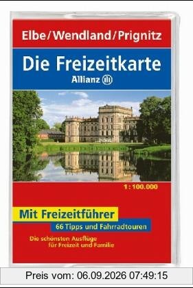Die Freizeitkarte Allianz, Bl.54, Elbe, Wendland, Prignitz