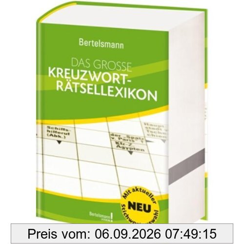 Bertelsmann Das große Kreuzworträtsellexikon