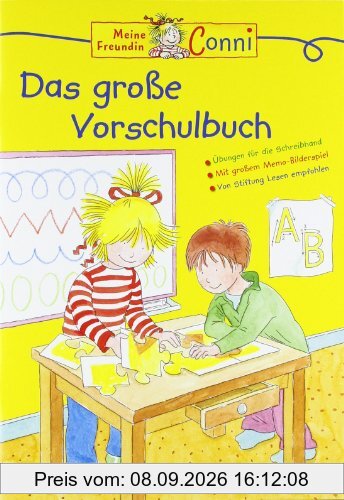 Conni Gelbe Reihe: Conni Das große Vorschulbuch (Neues Cover)