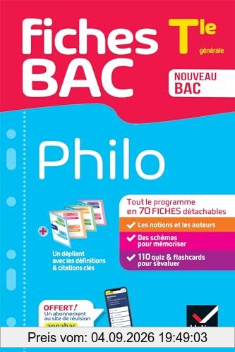Philo, terminale générale : nouveau bac