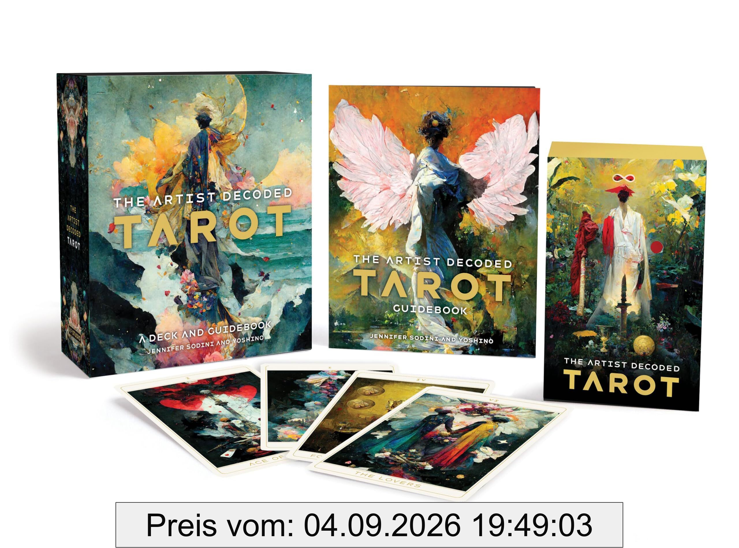 The Artist Decoded Tarot: A Deck and Guidebook (RP Studio)
