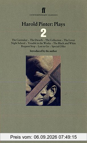 Harold Pinter Plays 2 (Faber Contemporary Classics)