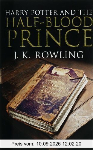 Harry Potter 6 and the Half-Blood Prince. Adult Edition