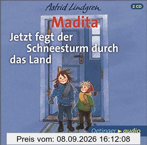 Madita: Jetzt fegt der Schneesturm durch das Land (2CD)