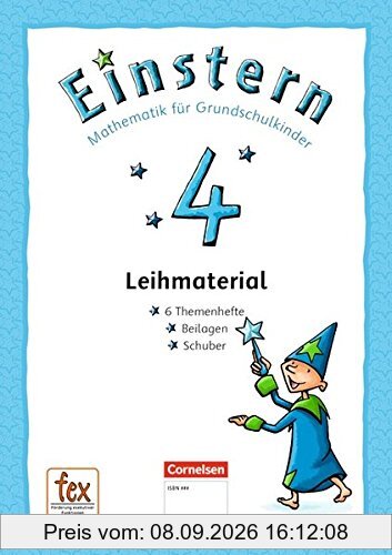 Einstern - Neubearbeitung 2015 / Band 4 - Themenhefte 1-6 und Kartonbeilagen mit Schuber: Ausleihmaterial