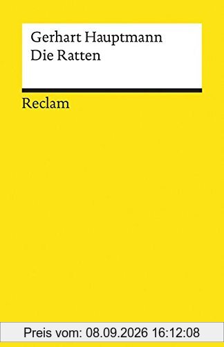 Die Ratten: Berliner Tragikomödie (Reclams Universal-Bibliothek)
