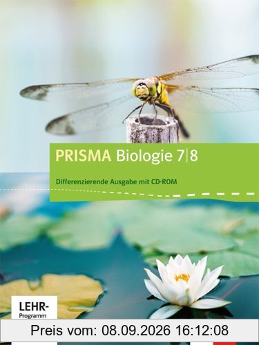Prisma Biologie. Ausgabe für Niedersachsen - Differenzierende Ausgabe / Schülerbuch mit CD-ROM 7./8. Schuljahr