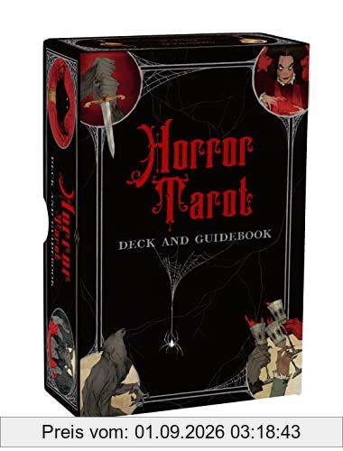 Horror Tarot Deck and Guidebook