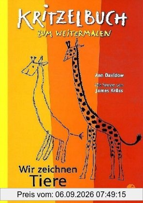 Wir zeichnen Tiere - Kritzelbuch