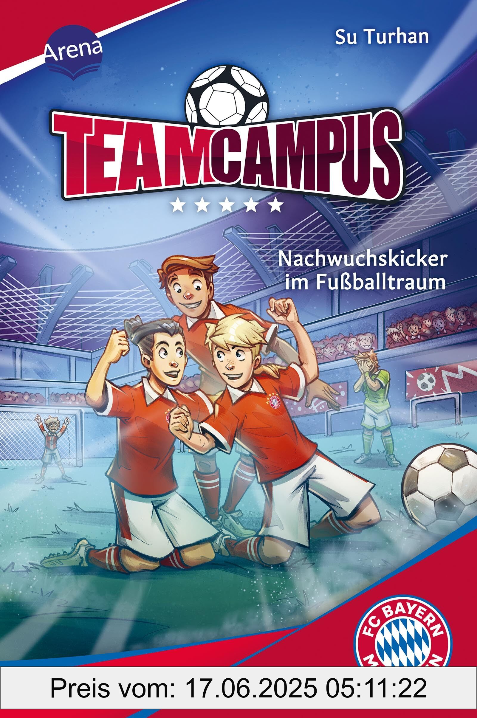 Binding : hardcover, Label : Team Campus (2). Nachwuchskicker im Fußballtraum : Für alle Fußballfans ab 9 Jahren, medium : hardcover, numberOfPages : 160, publicationDate : 2025-03-10, languages : german, ISBN : 3401607928