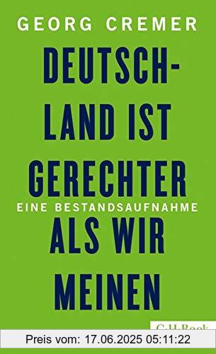 Brand : Beck C. H., Binding : Taschenbuch, Edition : 1, Label : C.H.Beck, Publisher : C.H.Beck, medium : Taschenbuch, numberOfPages : 272, publicationDate : 2018-10-12, authors : Georg Cremer, ISBN : 3406727840