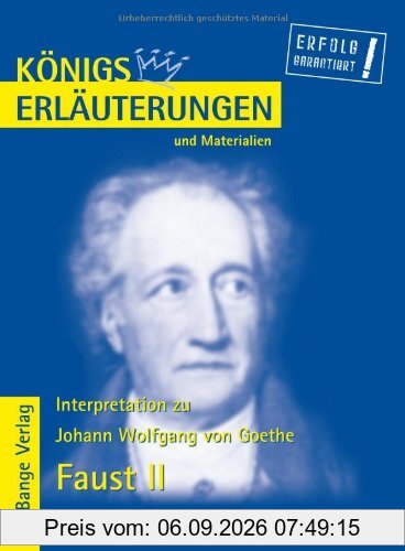 Königs Erläuterungen und Materialien, Bd.43, Faust II