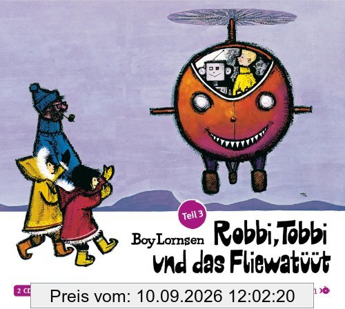 Robbi, Tobbi und das Fliewatüüt - Teil 3: Von Plumpudding Castle nach Tütermoor: 2 CDs