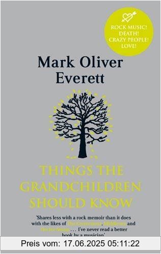 Binding : Taschenbuch, Label : Little, Brown Book Group, Publisher : Little, Brown Book Group, NumberOfItems : 1, medium : Taschenbuch, numberOfPages : 245, publicationDate : 2009-07-02, authors : Mark Oliver Everett, languages : english, ISBN : 0349120846