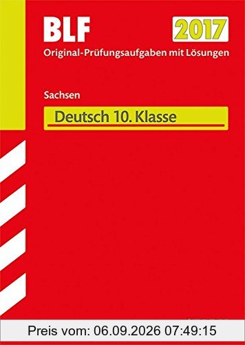 Besondere Leistungsfeststellung Gymnasium Deutsch - 10. Klasse Sachsen