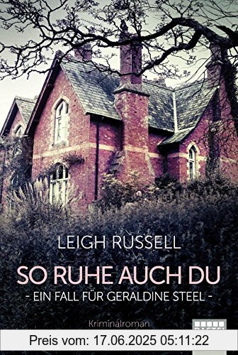 Binding : Taschenbuch, Label : Bastei Lübbe (Bastei Lübbe Taschenbuch), Publisher : Bastei Lübbe (Bastei Lübbe Taschenbuch), medium : Taschenbuch, numberOfPages : 400, publicationDate : 2016-11-11, authors : Leigh Russell, translators : Sabine Schilasky, languages : german, ISBN : 340417478X