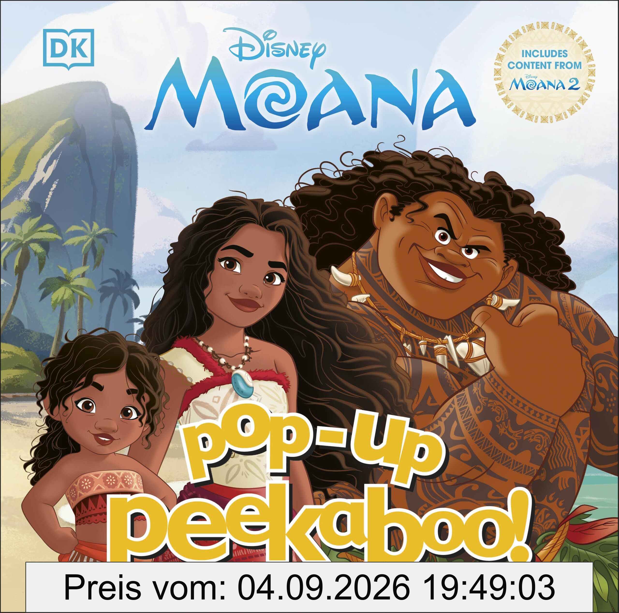Pop-Up Peekaboo! Disney Moana