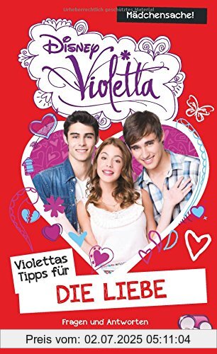Die Buchhandlung in Oelde hat das Buch Disney Violetta - Violettas Tipps für die Liebe: Fragen und Antworten aus Violettas Welt