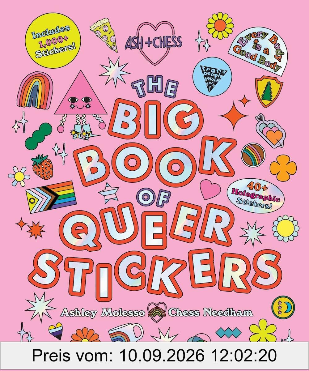 The Big Book of Queer Stickers : Includes 1,000+ Stickers !