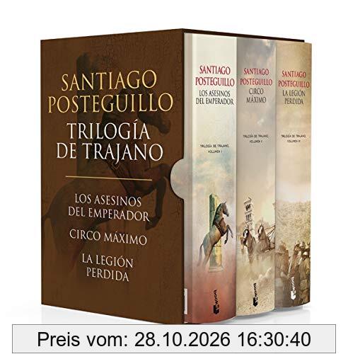 Estuche Trilogía de Trajano (Novela histórica)