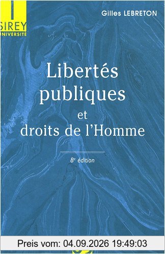 Libertés publiques et droits de l'homme