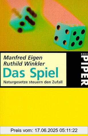 Binding : Broschiert, Label : Piper, Publisher : Piper, medium : Broschiert, authors : Manfred Eigen, Ruthild Winkler, ISBN : 3492204104