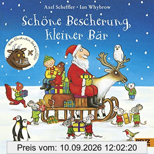 Schöne Bescherung, kleiner Bär: Pappbilderbuch mit Klappen