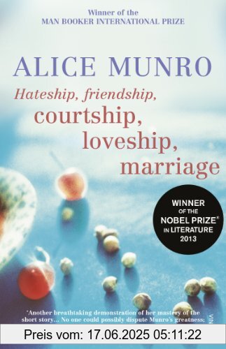 Binding : Taschenbuch, Edition : New Ed, Label : Vintage, Publisher : Vintage, NumberOfItems : 1, PackageQuantity : 1, medium : Taschenbuch, numberOfPages : 336, publicationDate : 2002-08-01, releaseDate : 2002-08-01, authors : Alice Munro, languages : french, ISBN : 0099422743