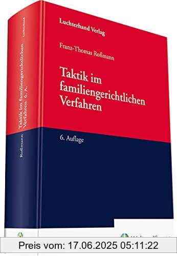 Binding : Gebundene Ausgabe, Edition : 6, Label : Hermann Luchterhand Verlag, Publisher : Hermann Luchterhand Verlag, medium : Gebundene Ausgabe, numberOfPages : 894, publicationDate : 2022-11-01, authors : Franz-Thomas Roßmann, ISBN : 3472097604