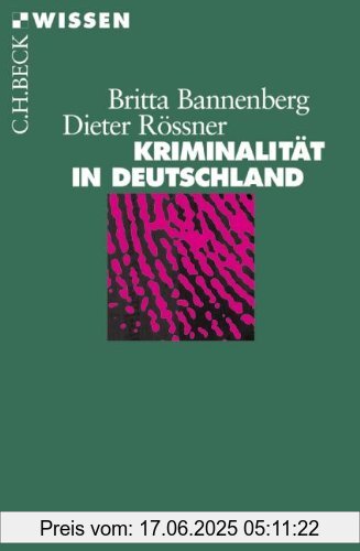 Binding : Taschenbuch, Edition : 1, Label : C.H.Beck, Publisher : C.H.Beck, medium : Taschenbuch, numberOfPages : 125, publicationDate : 2005-08-22, authors : Britta Bannenberg, Dieter Rössner, languages : german, ISBN : 3406508847