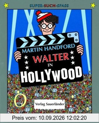 Walter in Hollywood: Grosses-Wimmel-Bilder-Spiel-Buch