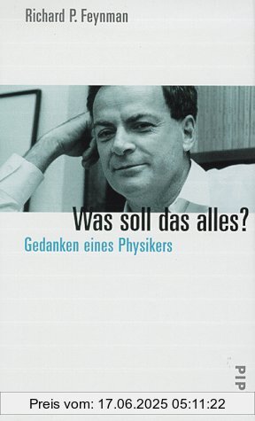 Binding : Gebundene Ausgabe, Label : Piper, Publisher : Piper, medium : Gebundene Ausgabe, numberOfPages : 152, publicationDate : 1999-01-01, authors : Feynman, Richard P., languages : german, ISBN : 3492040977