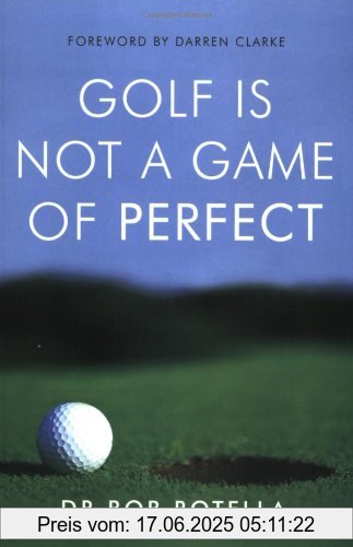 Binding : Taschenbuch, Edition : New edition, Label : Simon & Schuster UK, Publisher : Simon & Schuster UK, NumberOfItems : 1, medium : Taschenbuch, numberOfPages : 224, publicationDate : 2004-06-07, authors : Rotella, Dr. Bob, languages : english, ISBN : 0743492471