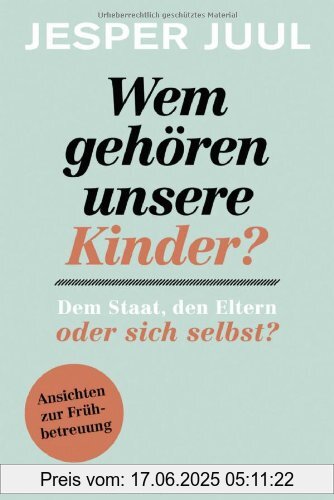 Binding : Taschenbuch, Edition : Originalausgabe, Label : Beltz, Publisher : Beltz, medium : Taschenbuch, numberOfPages : 40, publicationDate : 2012-12-10, authors : Jesper Juul, translators : Kerstin Schöps, languages : german, ISBN : 3407859708