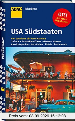 ADAC Reiseführer USA Südstaaten: Alabama Georgia Louisiana Mississippi North & South Carolina Tennessee