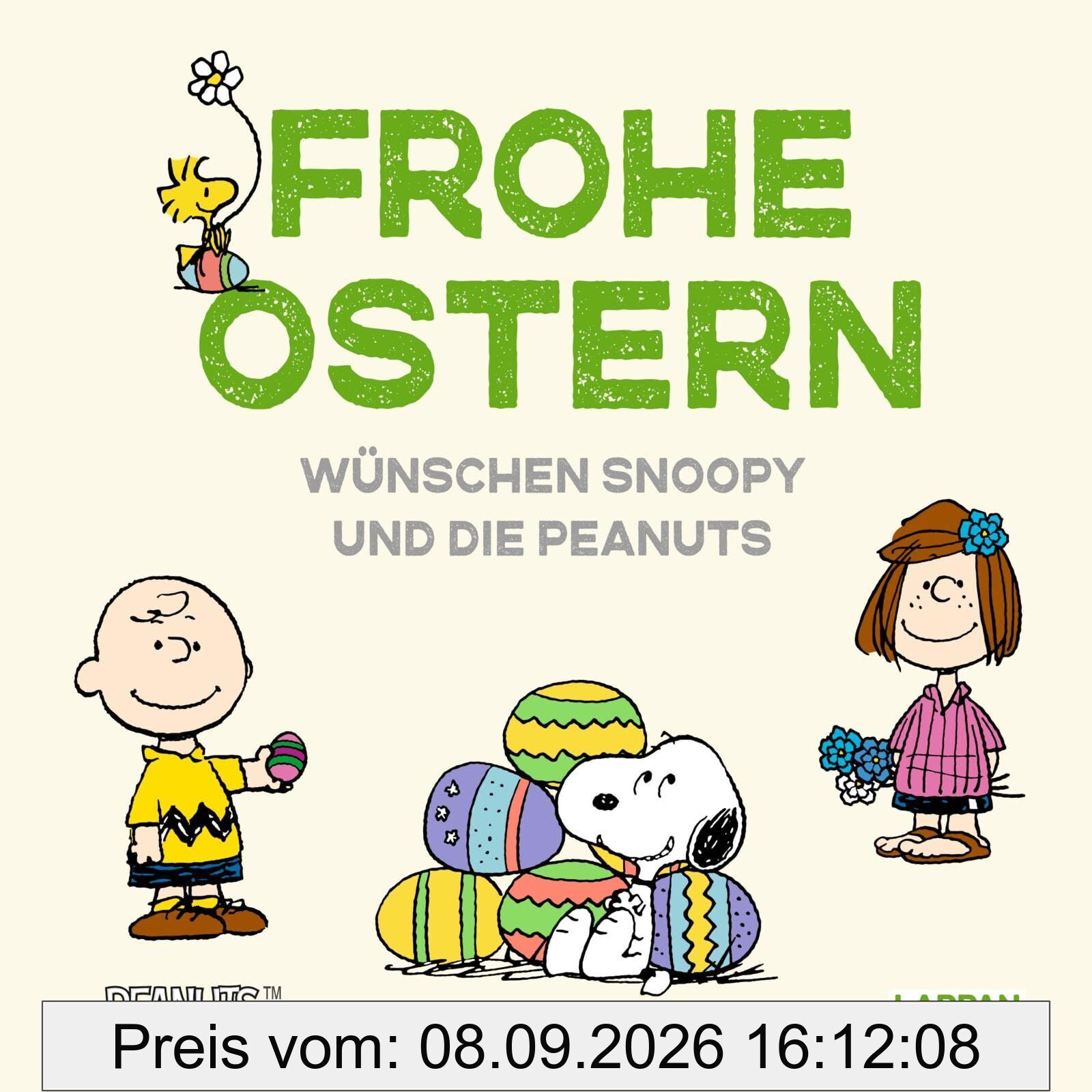 Peanuts Geschenkbuch: Frohe Ostern wünschen Snoopy und die Peanuts!