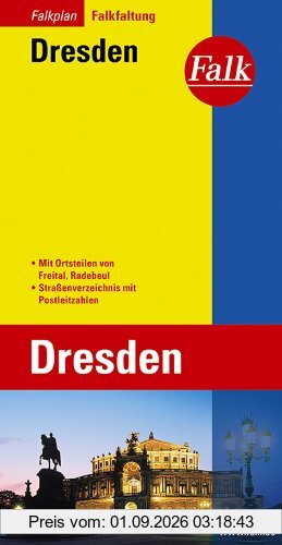 Falkplan Falk-Faltung Dresden
