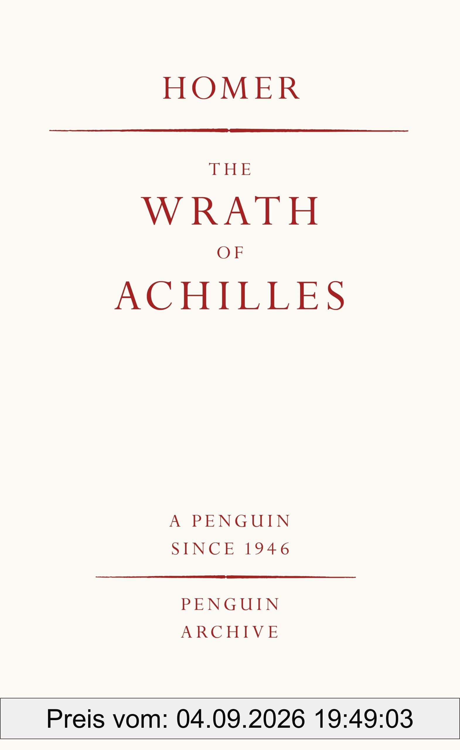 The Wrath of Achilles