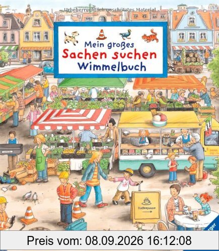 Mein großes Sachen suchen - Wimmelbuch
