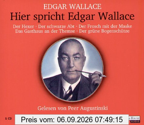 Hier Spricht Edgar Wallace 1. 5 CDs.