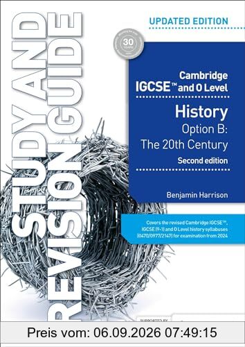 Cambridge IGCSE and O Level History Study and Revision Guide, Second Edition