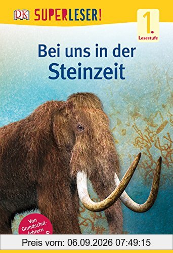 SUPERLESER! Bei uns in der Steinzeit: Sach-Geschichten für Leseanfänger, 1. Lesestufe