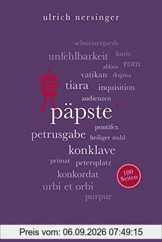Päpste. 100 Seiten (Reclam 100 Seiten)