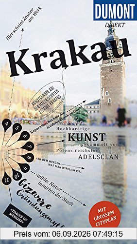 DuMont direkt Reiseführer Krakau: Mit großem Cityplan