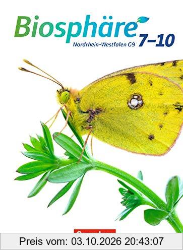 Biosphäre Sekundarstufe I - Gymnasium Nordrhein-Westfalen G9: 7.-10. Schuljahr - Schülerbuch